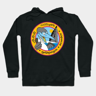 Blue-footed BOOBY Wood&Play Galapagos-Ecuador Hoodie